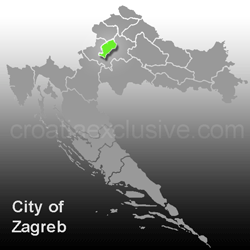 Zagreb map